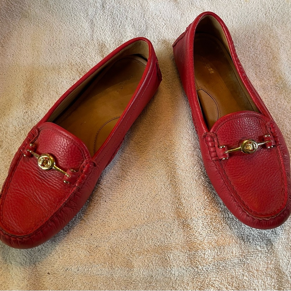 Size 10 COACH loafers